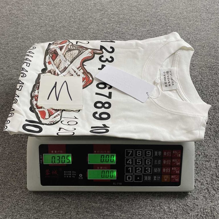 MM6 Maison Margiela Numeric Graphic T-shirt - 14