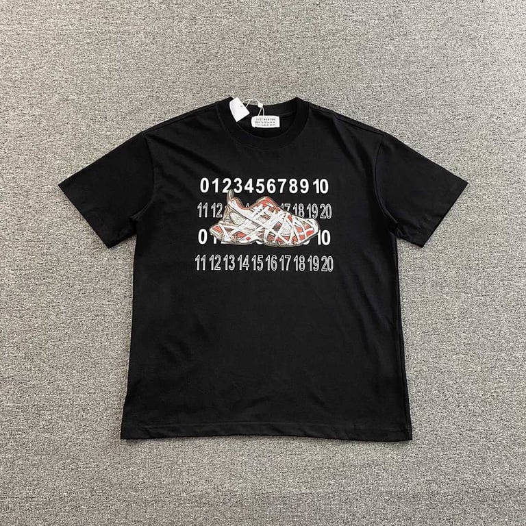 MM6 Maison Margiela Numeric Graphic T-shirt - 3