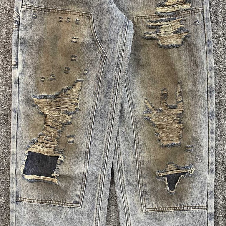 Maison Margiela MM6 Distressed Jeans - 12