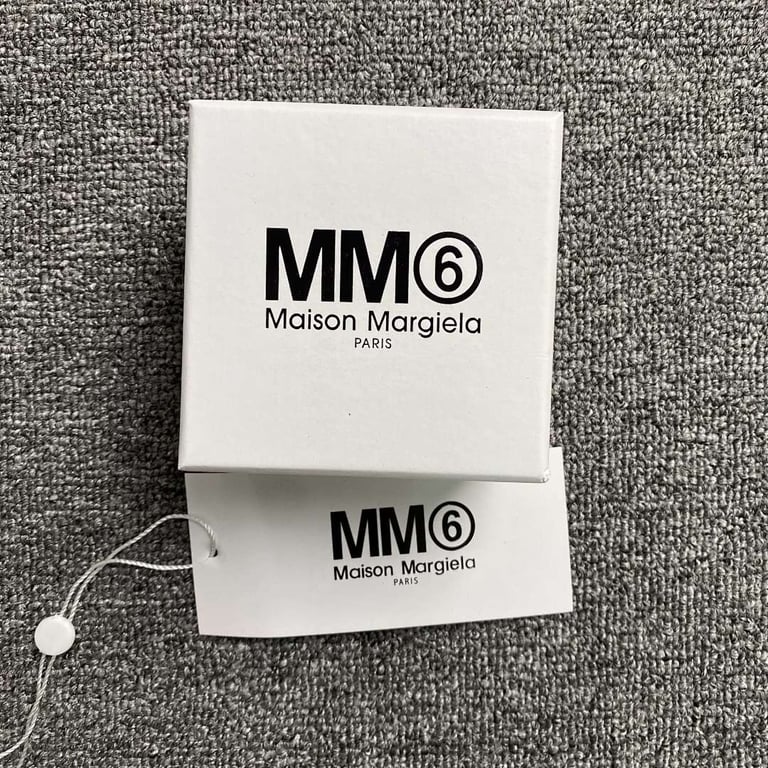 MM6 Maison Margiela Numeric Logo Ring - 5