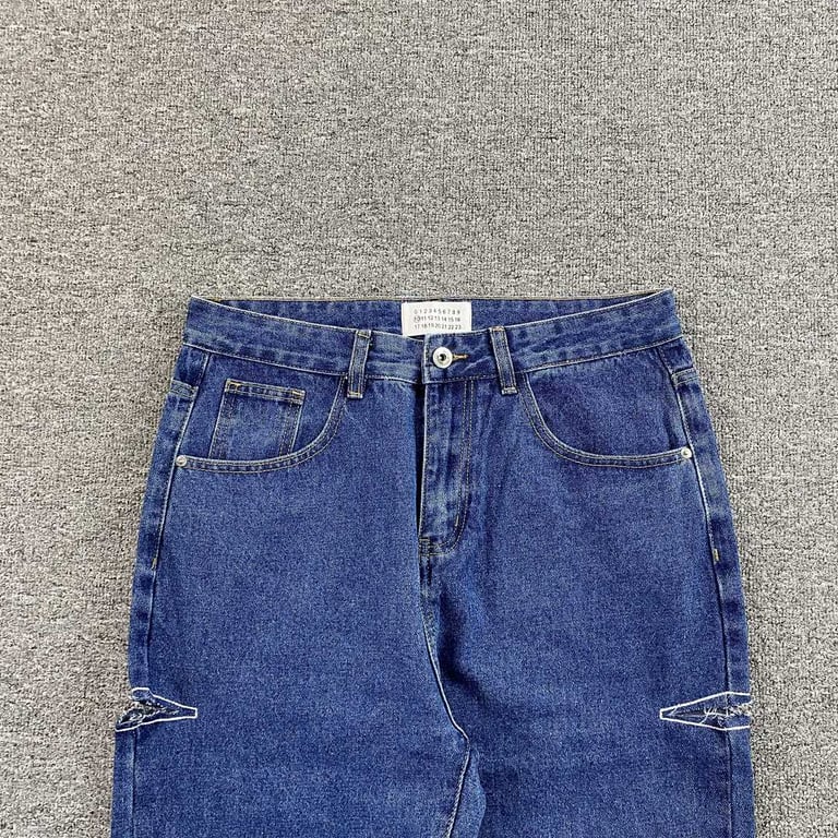 Maison Margiela MM6 Cut-Out Jeans - 4