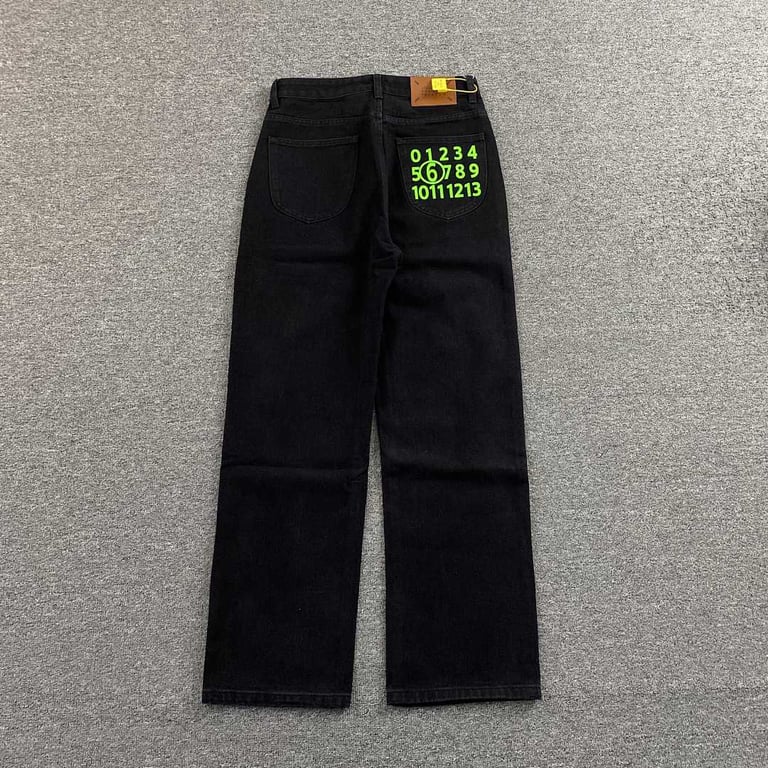 Maison Margiela MM6 Numeric Logo Jeans - 17