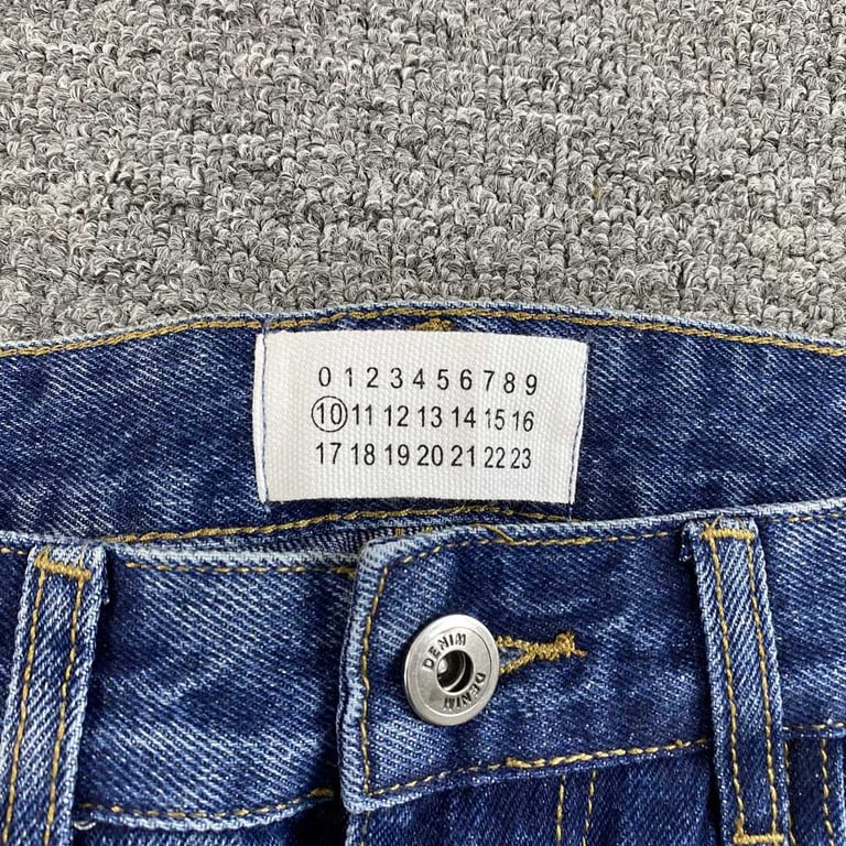 Maison Margiela MM6 Numeric Logo Jeans - 23