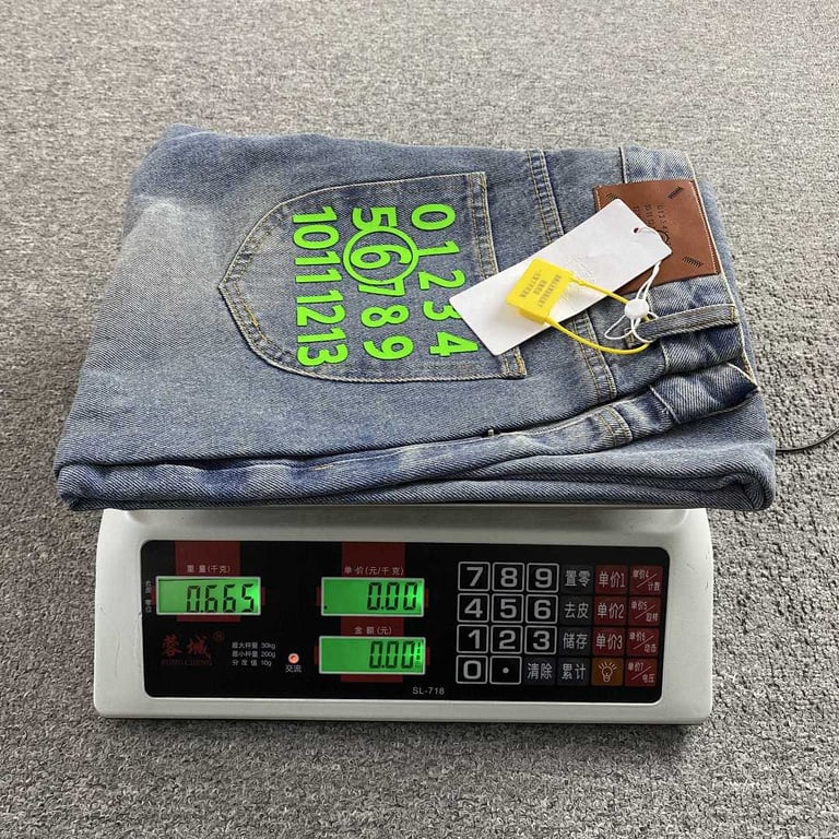 Maison Margiela MM6 Numeric Logo Jeans - 31