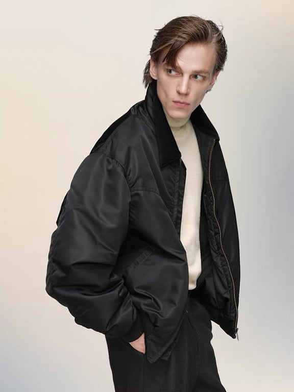 Maison Margiela Four-Stitch Bomber Jacket - 9