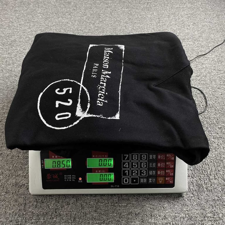 Maison Margiela 520 Graphic Hoodie Black - 18