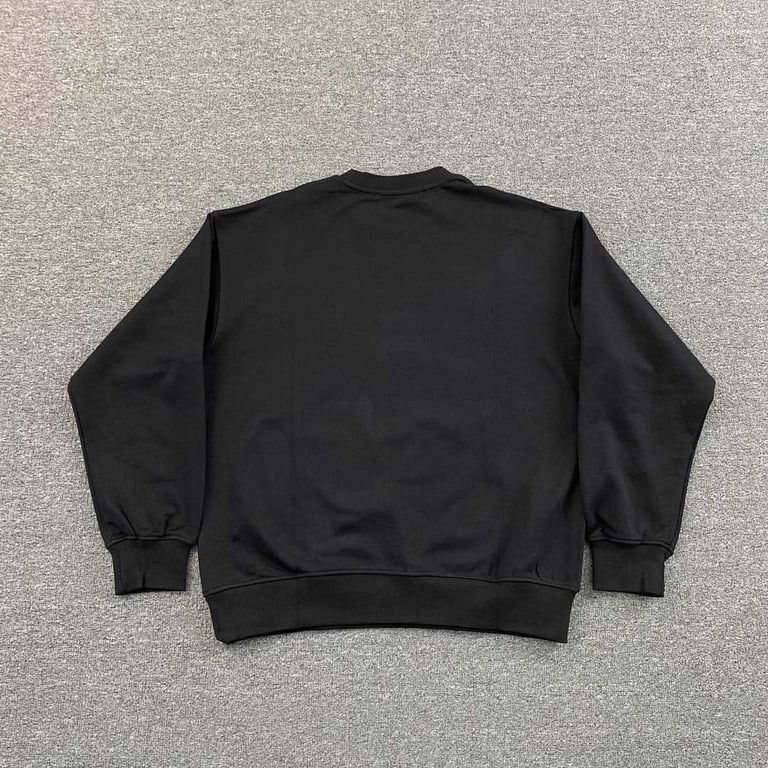 MM6 Maison Margiela Numeric Logo Crewneck Black - 8