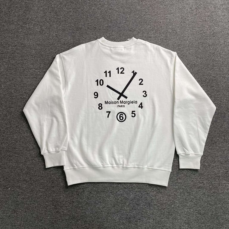 MM6 Maison Margiela Clock Graphic Crewneck - 15