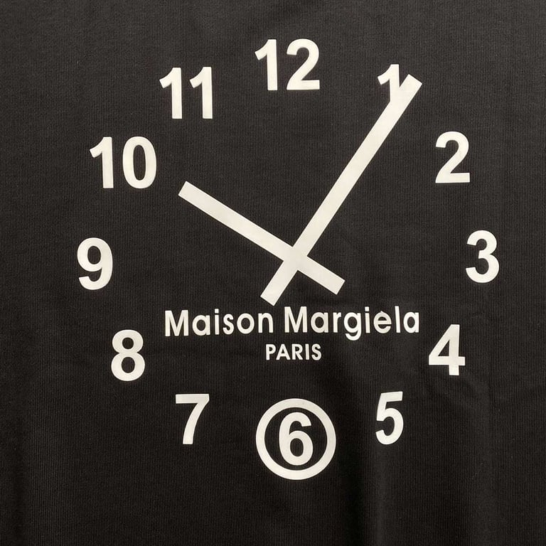 MM6 Maison Margiela Clock Graphic Crewneck - 7