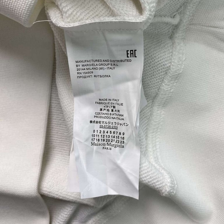 MM6 Maison Margiela Clock Graphic Crewneck - 10