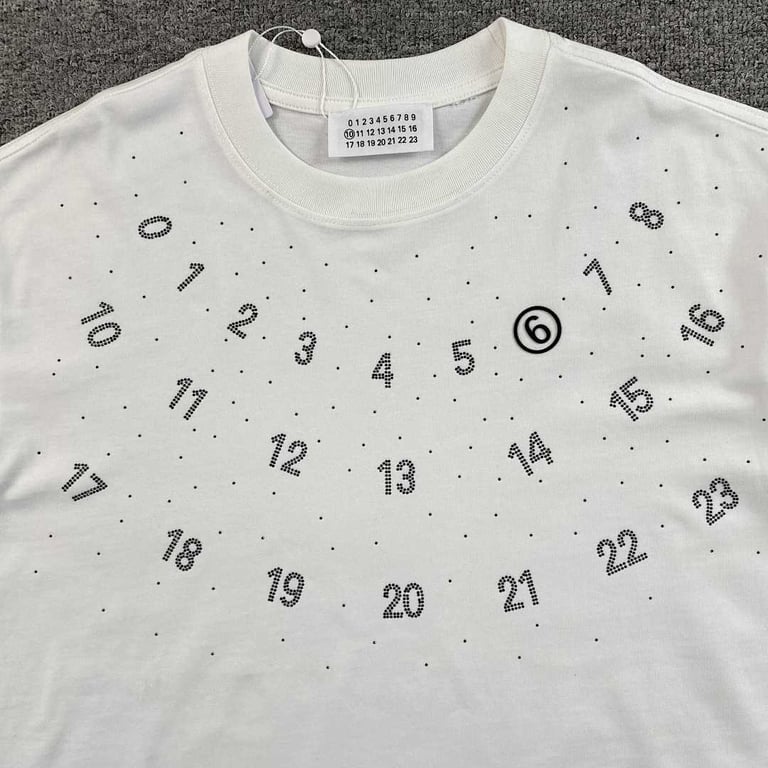 MM6 Maison Margiela Numeric Logo T-shirt - 12