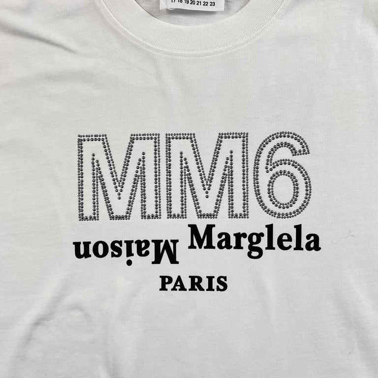 MM6 Maison Margiela Logo T-shirt - 11