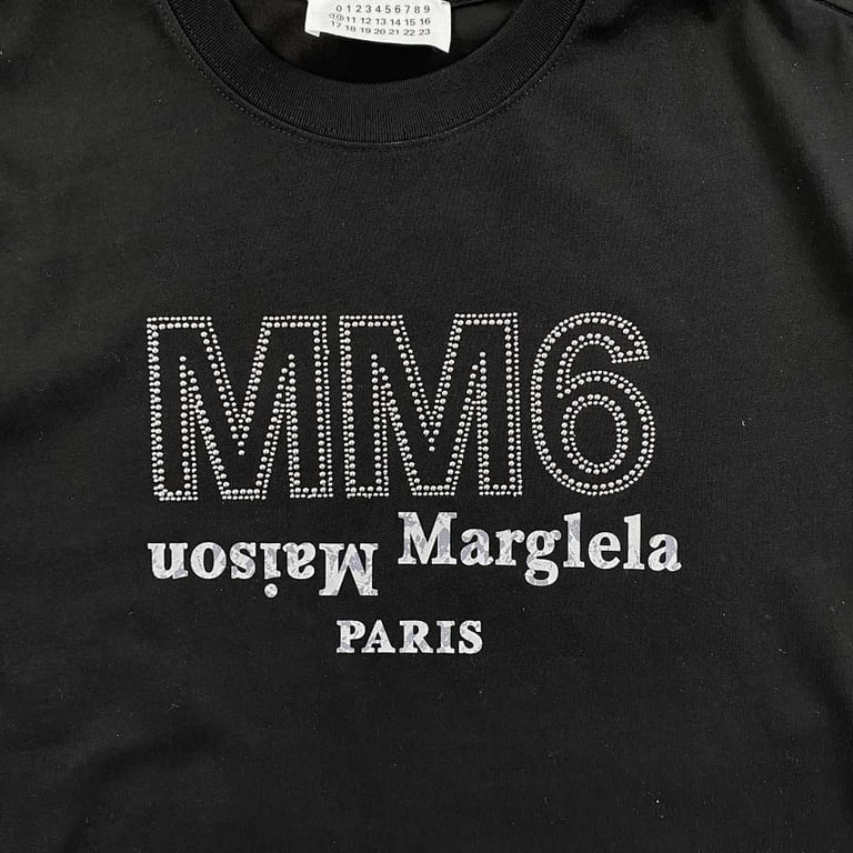 MM6 Maison Margiela Logo T-shirt - 5