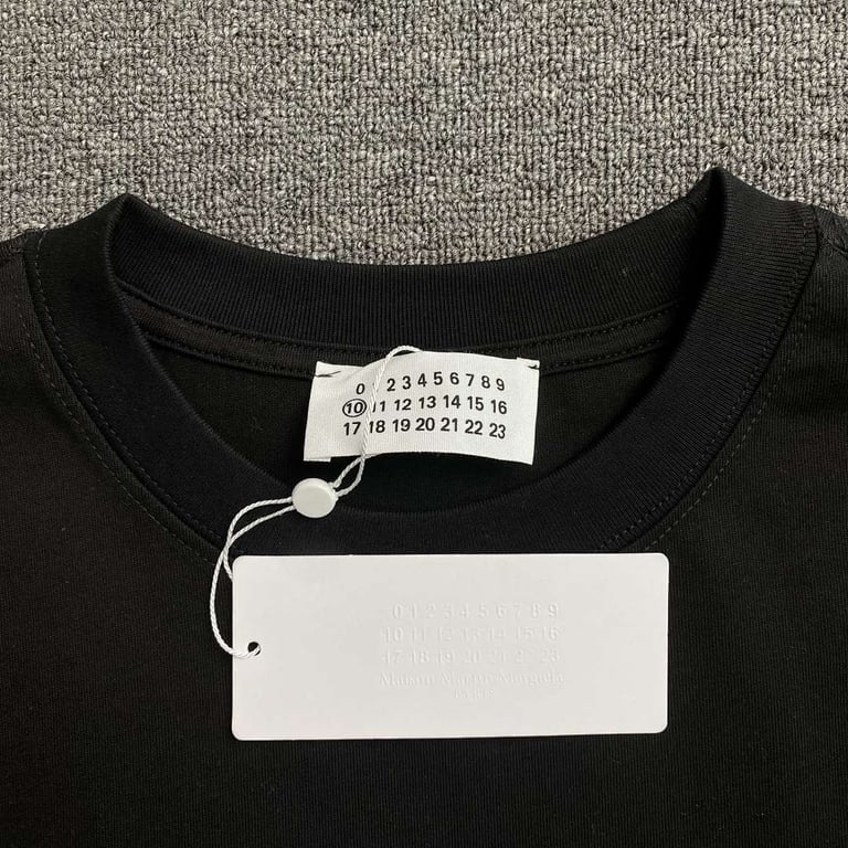 MM6 Maison Margiela Blurred Logo T-shirt - 4