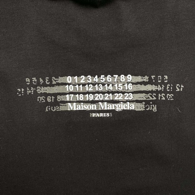 MM6 Maison Margiela Blurred Logo T-shirt - 5