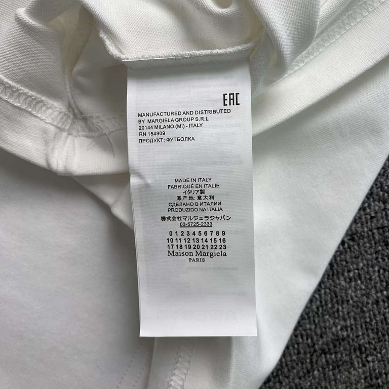 MM6 Maison Margiela Blurred Logo T-shirt - 9