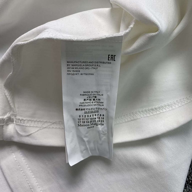MM6 Maison Margiela Numeric Graphic T-shirt - 5