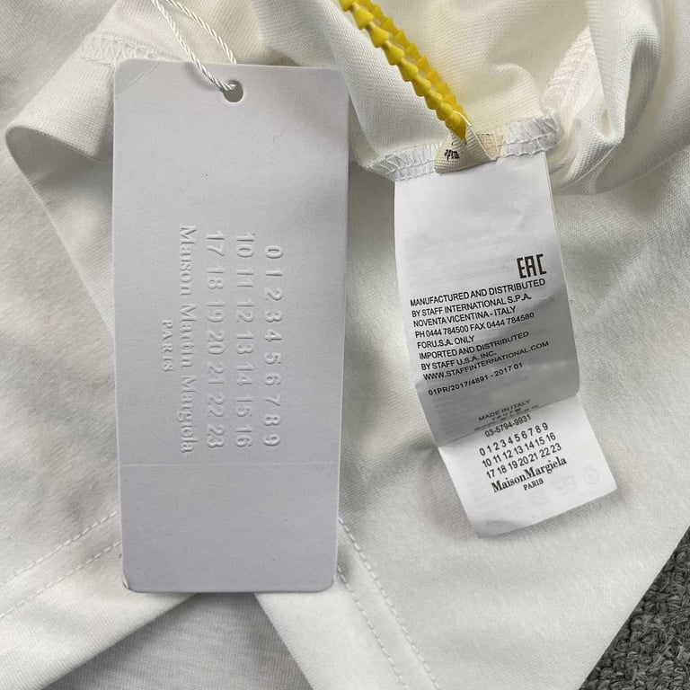 MM6 Maison Margiela Numeric Logo T-shirt - 14