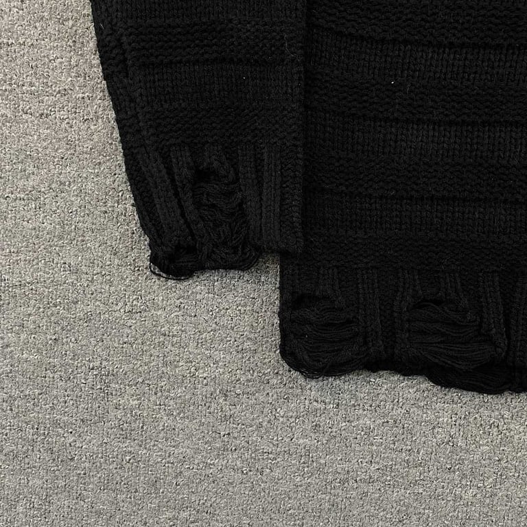 MM6 Maison Margiela Distressed Knit Cardigan - 13