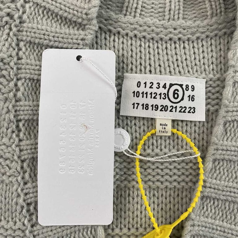MM6 Maison Margiela Distressed Knit Cardigan - 19