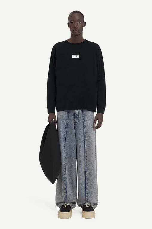 Maison Margiela Numeric Logo Long Sleeve T-Shirt - 6