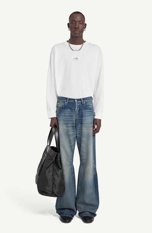 Maison Margiela Numeric Logo Long Sleeve T-Shirt - 7