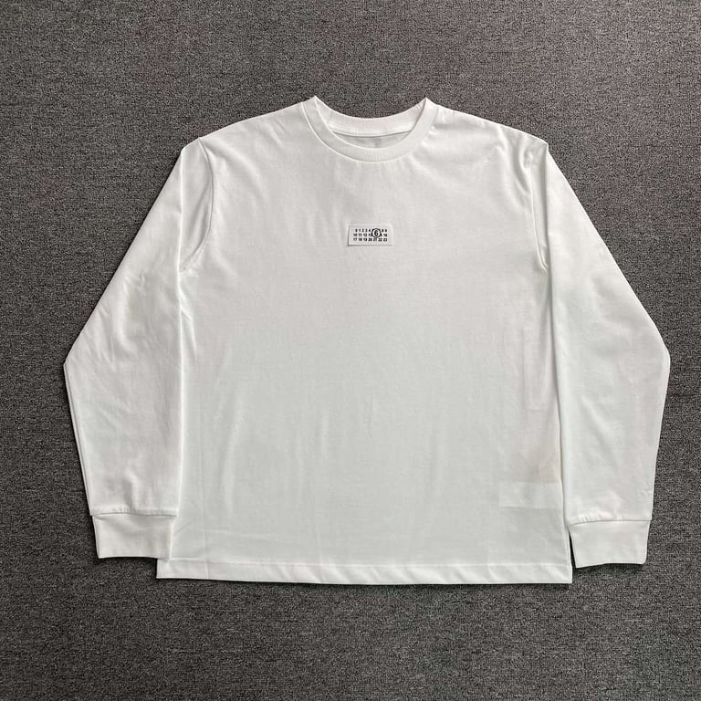 Maison Margiela Numeric Logo Long Sleeve T-Shirt - 9