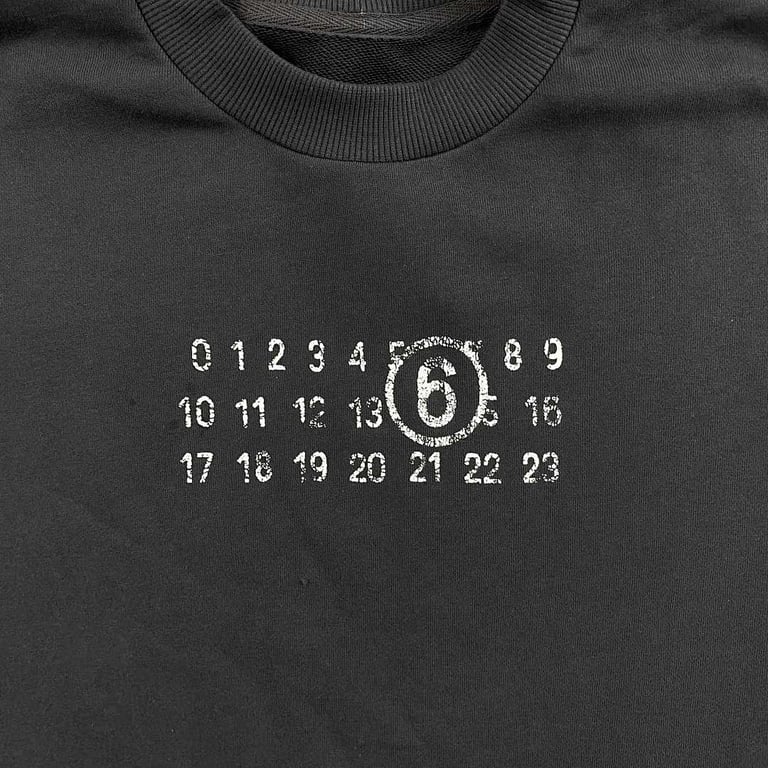 Maison Margiela MM6 Numeric Logo Sweatshirt - 8