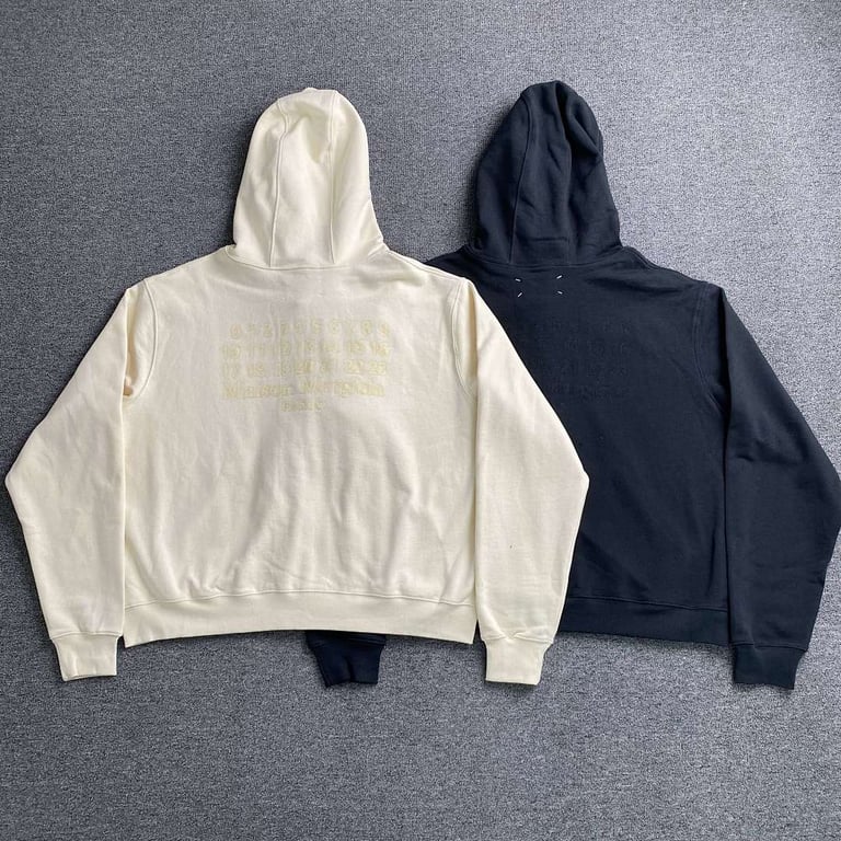 Maison Margiela Numeric Logo Hoodie - 3