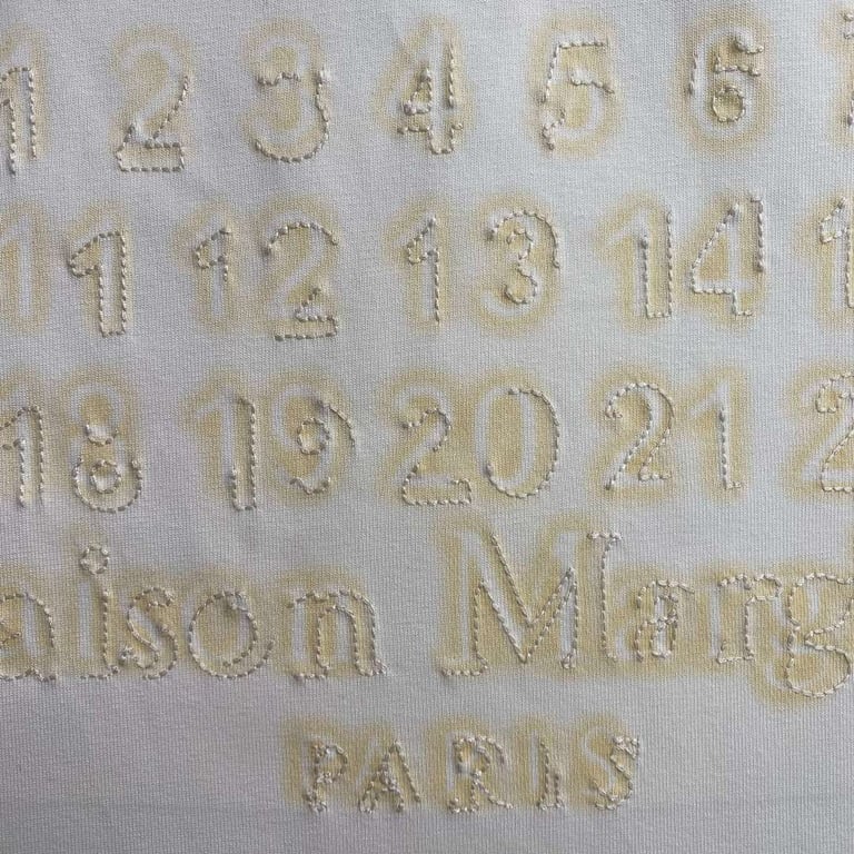 Maison Margiela Numeric Logo T-shirt - 12