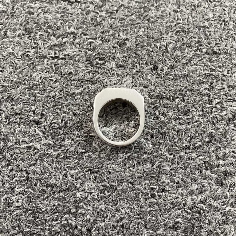 MM6 Maison Margiela Numeric Logo Ring - 3