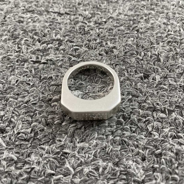 MM6 Maison Margiela Numeric Logo Ring - 4
