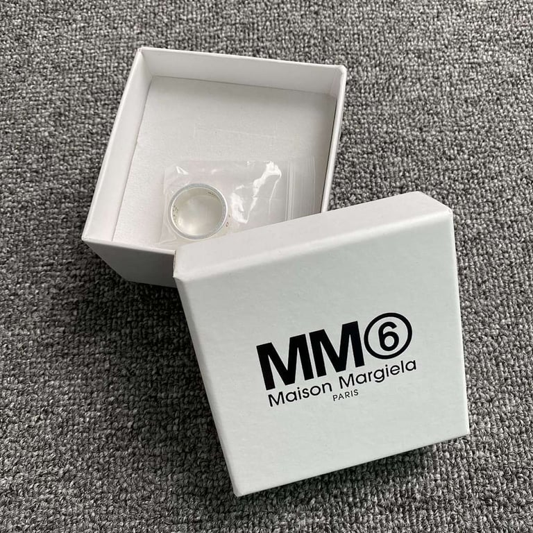 MM6 Maison Margiela Numeric Logo Ring - 2