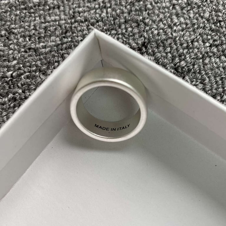 MM6 Maison Margiela Numeric Logo Ring - 5