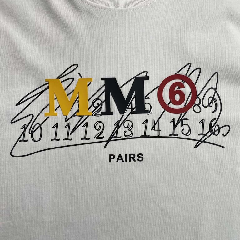 MM6 Maison Margiela Graphic Long-Sleeve T-shirt - 12