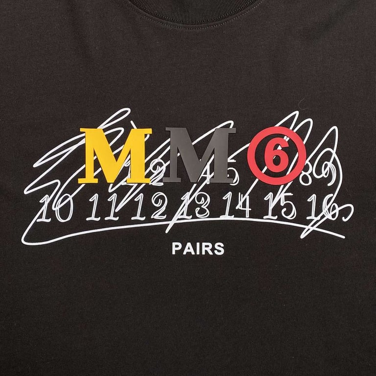 MM6 Maison Margiela Graphic Long-Sleeve T-shirt - 6