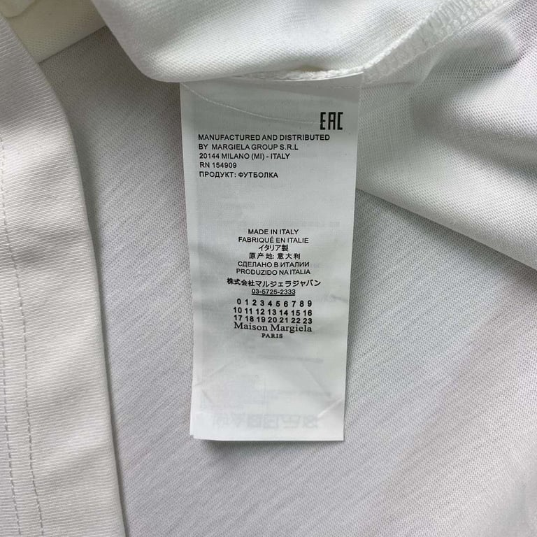 MM6 Maison Margiela Graphic Long-Sleeve T-shirt - 10