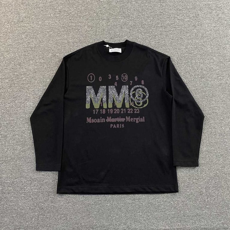 MM6 Maison Margiela Numeric Logo Longsleeve - 3