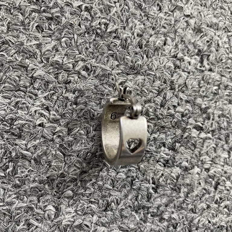 MM6 Maison Margiela Hoop Earrings - 5