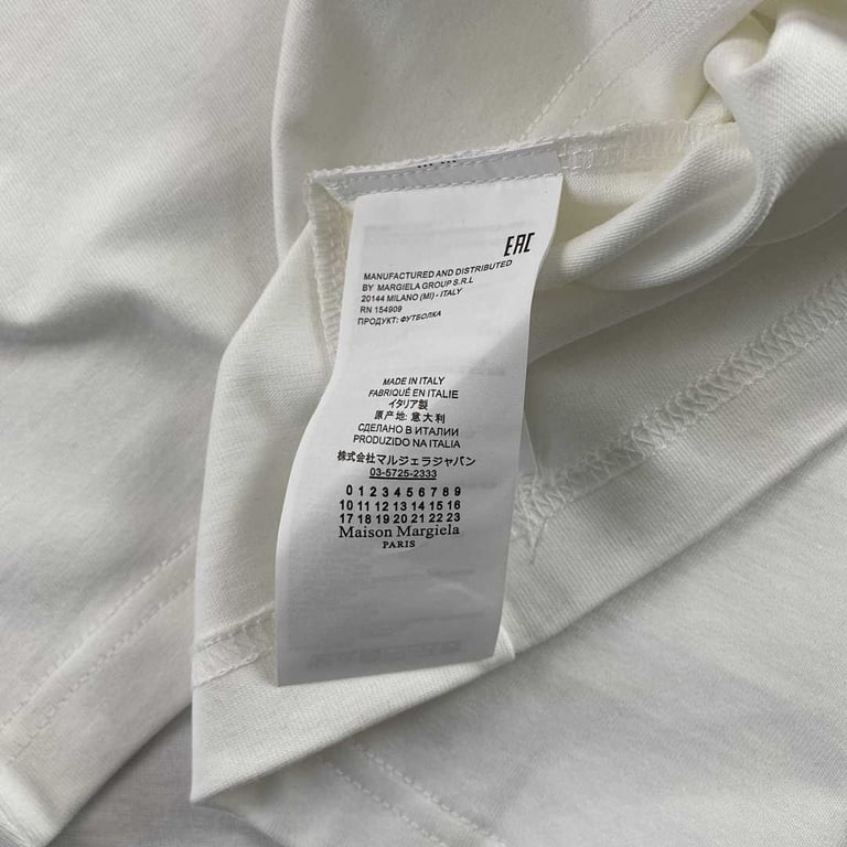 MM6 Maison Margiela Numeric Logo Long Sleeve T-shirt - 11