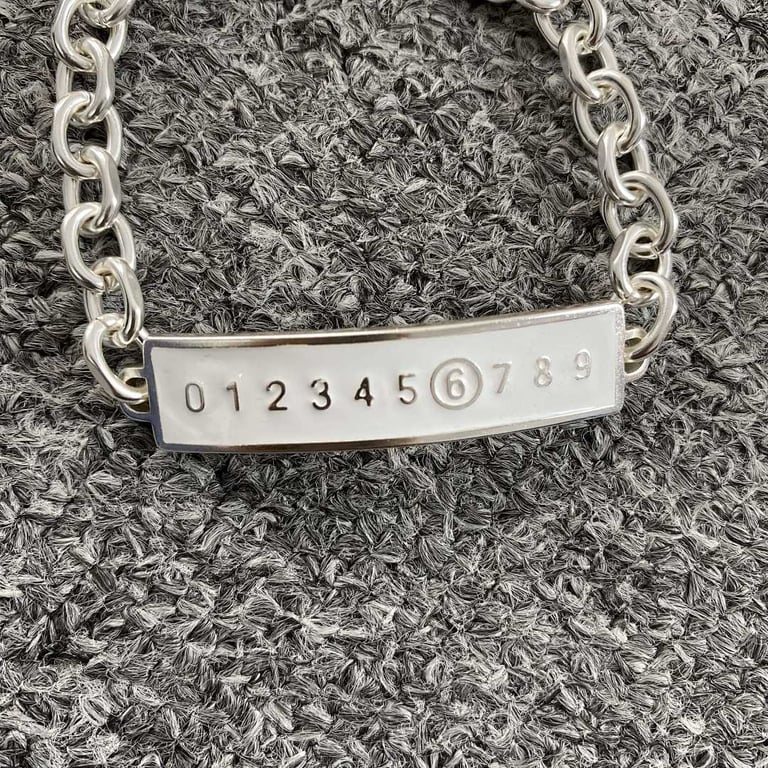 MM6 Maison Margiela Numeric Logo Bracelet - 3