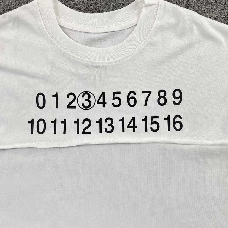 MM6 Maison Margiela Numeric Logo T-shirt - 13