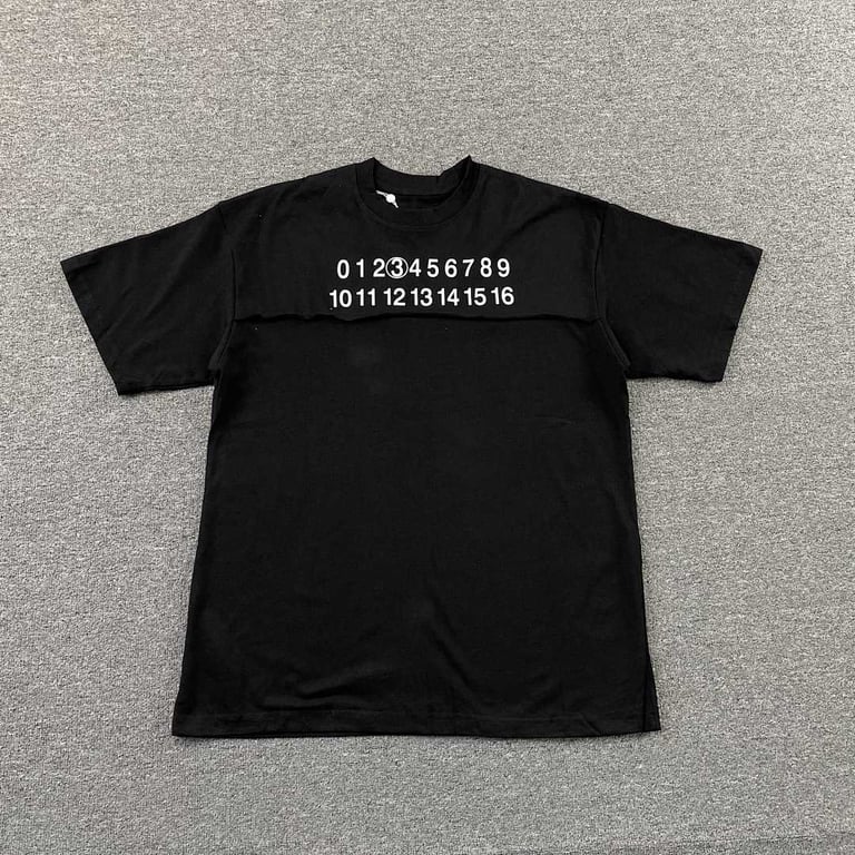 MM6 Maison Margiela Numeric Logo T-shirt - 3