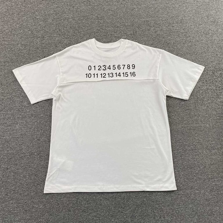 MM6 Maison Margiela Numeric Logo T-shirt - 8