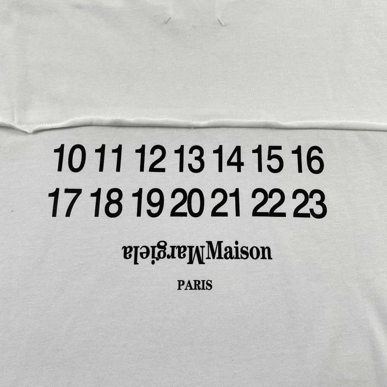 MM6 Maison Margiela Numeric Logo T-shirt - 9