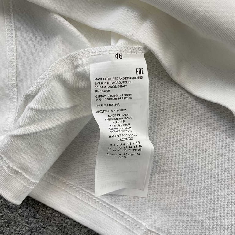 MM6 Maison Margiela Numeric Logo T-shirt - 10