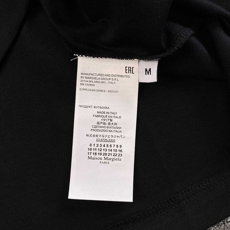 MM6 Maison Margiela Numeric Logo T-shirt - 4