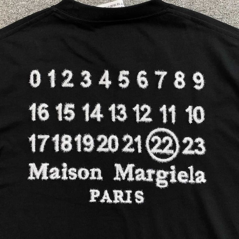 MM6 Maison Margiela Numeric Logo T-shirt - 9
