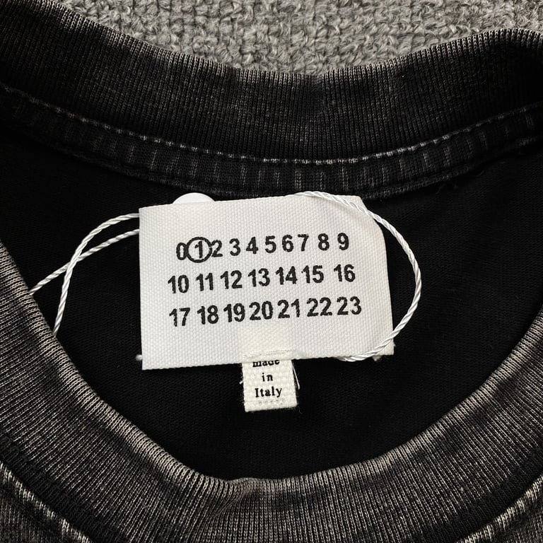 MM6 Maison Margiela Washed Logo T-shirt - 6