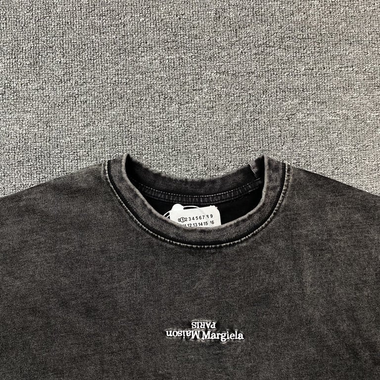 MM6 Maison Margiela Washed Logo T-shirt - 9
